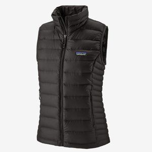 Patagonia Womens Black Goose Down Sweater Vest Med